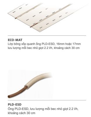 tưới nhỏ giọt eco-mat