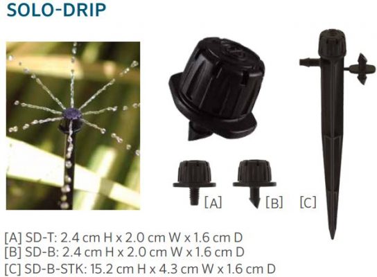 Đầu tưới Solo Drip 2