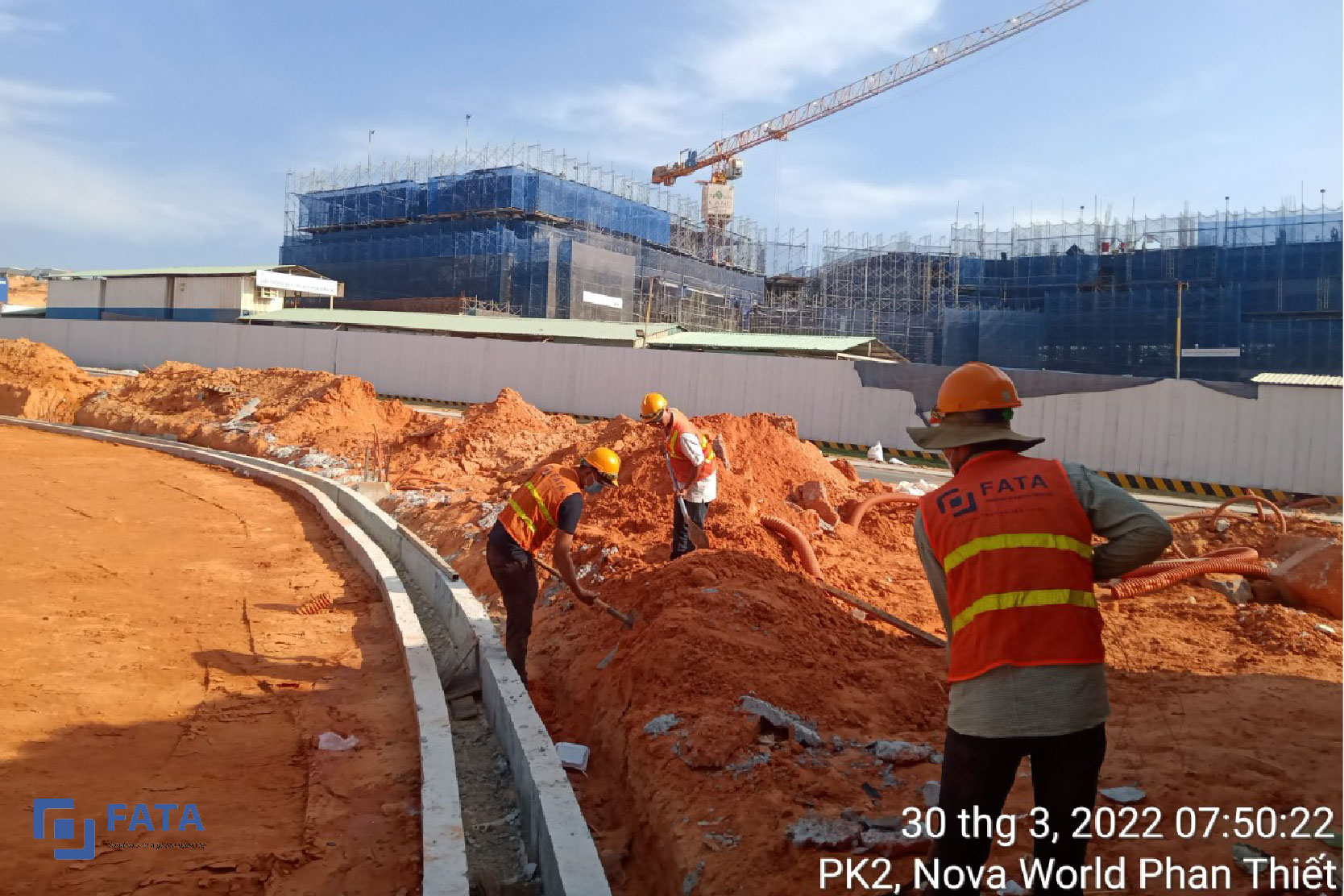 Hình ảnh cập nhật tiến độ tự án sau 4 tháng thi công dự án Thung lũng đại dương - dự án Nova Worlds
